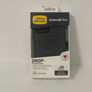 OTTERBOX DEFENDER SERIES SCREENLESS EDITION Case for iPhone 12 Pro Max - BLACK